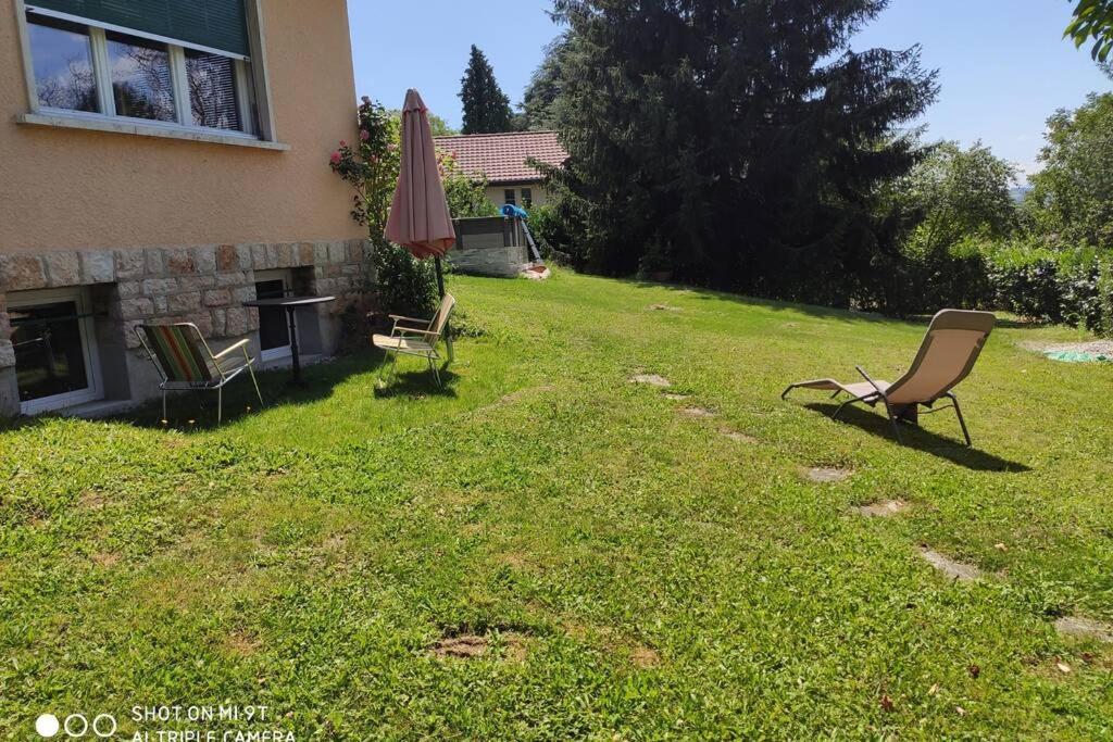 Appartement 1 Piece Entresol 30 M2 Proche Du Centre Et Bain Thermal Ивердон ле Бен Екстериор снимка
